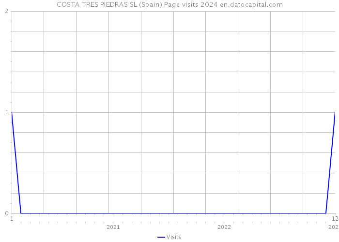 COSTA TRES PIEDRAS SL (Spain) Page visits 2024 