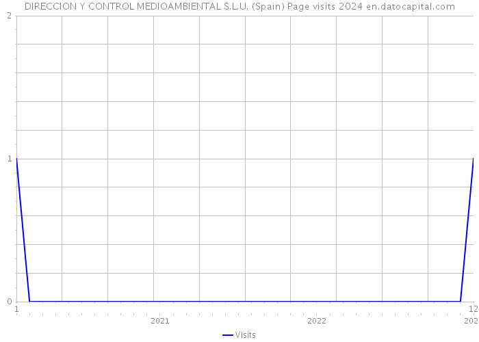 DIRECCION Y CONTROL MEDIOAMBIENTAL S.L.U. (Spain) Page visits 2024 