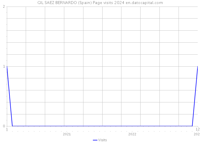 GIL SAEZ BERNARDO (Spain) Page visits 2024 