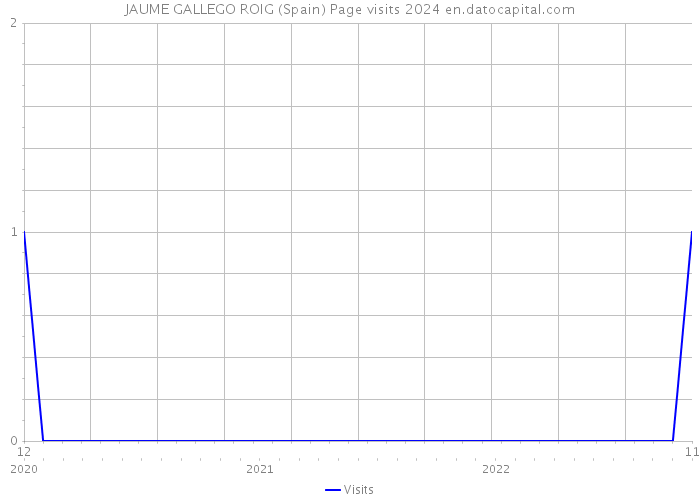 JAUME GALLEGO ROIG (Spain) Page visits 2024 