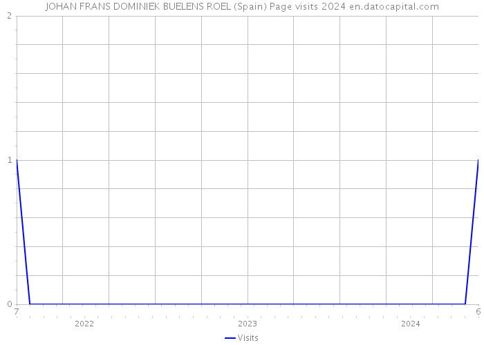 JOHAN FRANS DOMINIEK BUELENS ROEL (Spain) Page visits 2024 