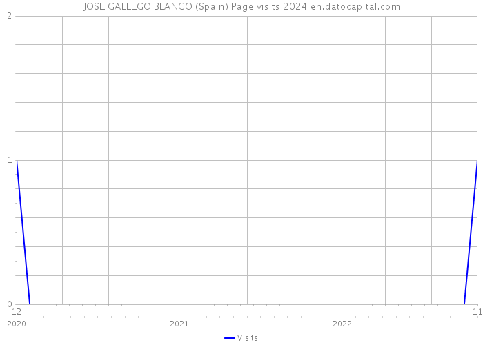 JOSE GALLEGO BLANCO (Spain) Page visits 2024 