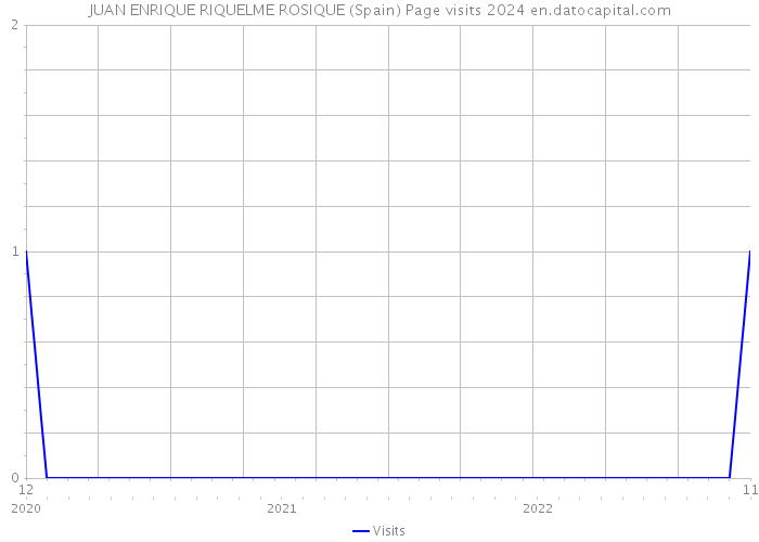 JUAN ENRIQUE RIQUELME ROSIQUE (Spain) Page visits 2024 