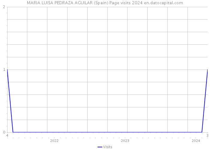 MARIA LUISA PEDRAZA AGUILAR (Spain) Page visits 2024 