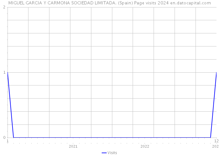 MIGUEL GARCIA Y CARMONA SOCIEDAD LIMITADA. (Spain) Page visits 2024 