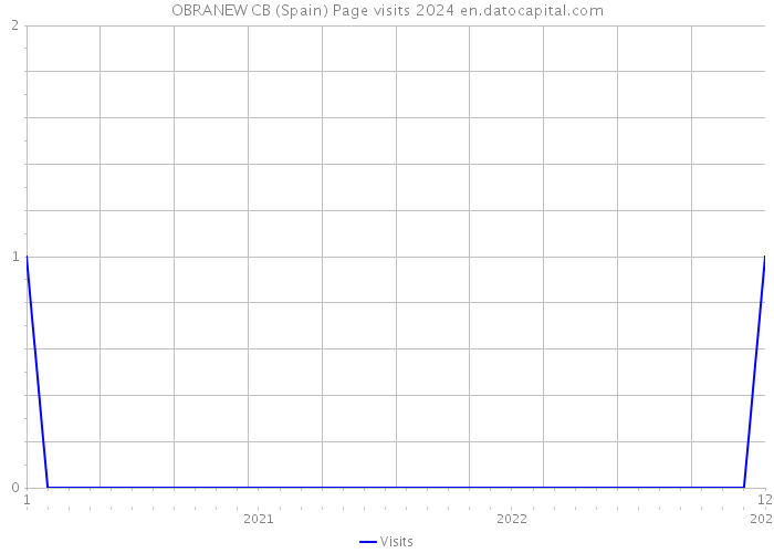 OBRANEW CB (Spain) Page visits 2024 