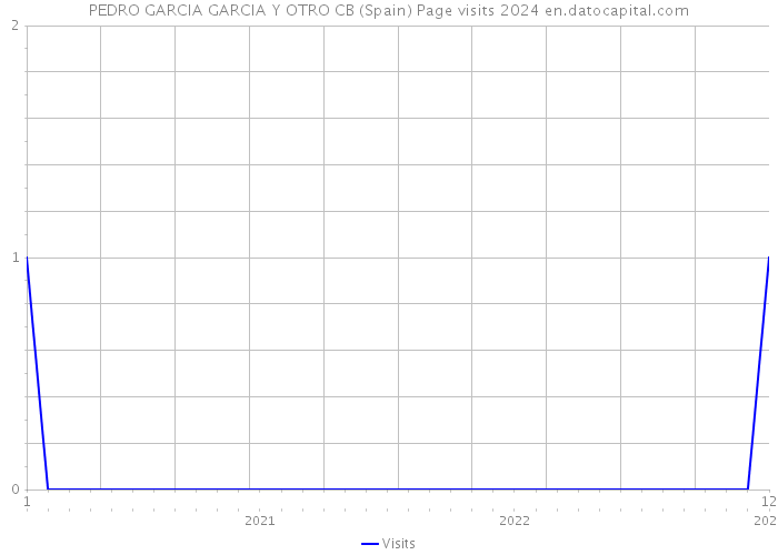 PEDRO GARCIA GARCIA Y OTRO CB (Spain) Page visits 2024 