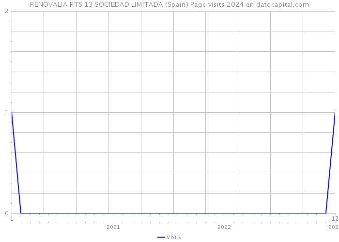 RENOVALIA RTS 13 SOCIEDAD LIMITADA (Spain) Page visits 2024 