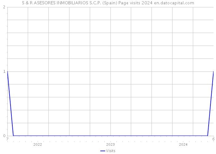 S & R ASESORES INMOBILIARIOS S.C.P. (Spain) Page visits 2024 