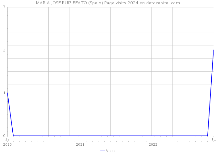 MARIA JOSE RUIZ BEATO (Spain) Page visits 2024 