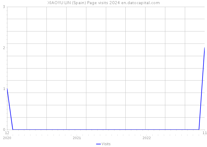 XIAOYU LIN (Spain) Page visits 2024 