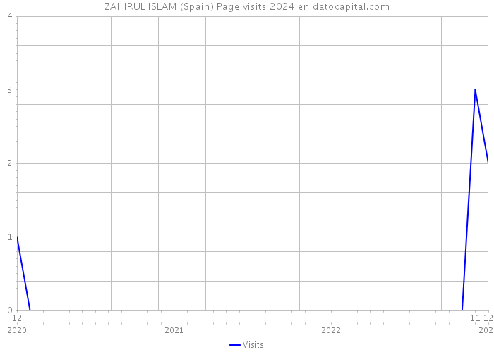 ZAHIRUL ISLAM (Spain) Page visits 2024 