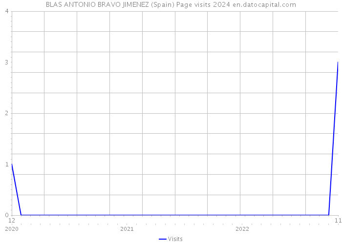 BLAS ANTONIO BRAVO JIMENEZ (Spain) Page visits 2024 