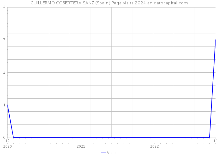 GUILLERMO COBERTERA SANZ (Spain) Page visits 2024 