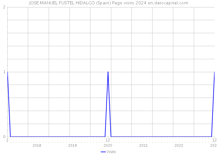 JOSE MANUEL FUSTEL HIDALGO (Spain) Page visits 2024 
