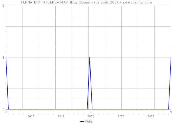 FERNANDO TAPUERCA MARTINEZ (Spain) Page visits 2024 