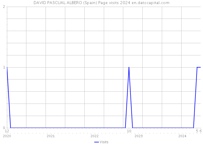 DAVID PASCUAL ALBERO (Spain) Page visits 2024 