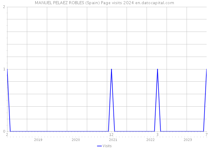 MANUEL PELAEZ ROBLES (Spain) Page visits 2024 