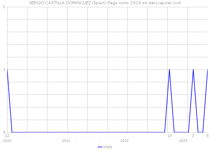 SERGIO CASTILLA DOMINGUEZ (Spain) Page visits 2024 