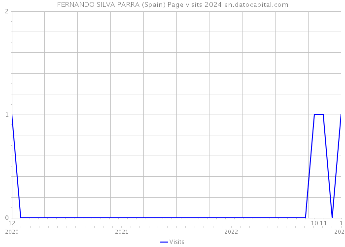 FERNANDO SILVA PARRA (Spain) Page visits 2024 