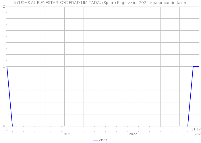 AYUDAS AL BIENESTAR SOCIEDAD LIMITADA. (Spain) Page visits 2024 