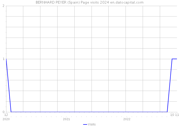BERNHARD PEYER (Spain) Page visits 2024 