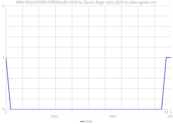 MSN SOLUCIONES INTEGRALES 2018 SL (Spain) Page visits 2024 