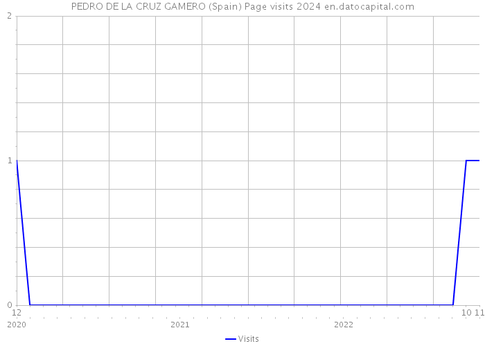 PEDRO DE LA CRUZ GAMERO (Spain) Page visits 2024 
