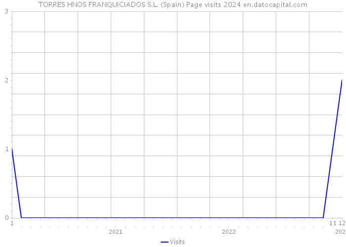 TORRES HNOS FRANQUICIADOS S.L. (Spain) Page visits 2024 