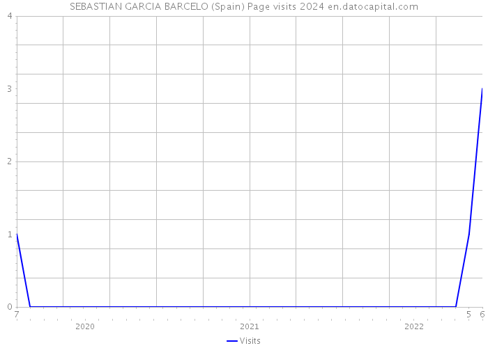 SEBASTIAN GARCIA BARCELO (Spain) Page visits 2024 