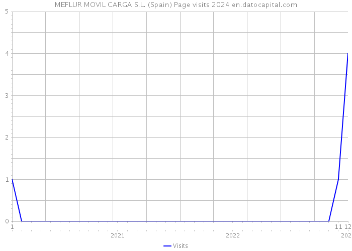 MEFLUR MOVIL CARGA S.L. (Spain) Page visits 2024 