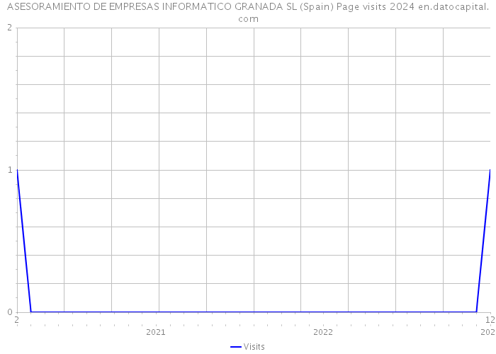 ASESORAMIENTO DE EMPRESAS INFORMATICO GRANADA SL (Spain) Page visits 2024 