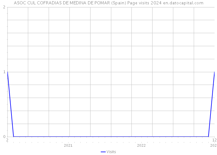 ASOC CUL COFRADIAS DE MEDINA DE POMAR (Spain) Page visits 2024 