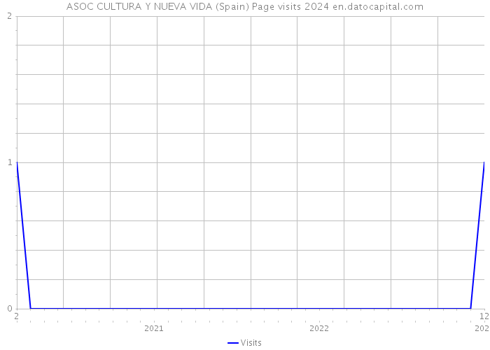 ASOC CULTURA Y NUEVA VIDA (Spain) Page visits 2024 