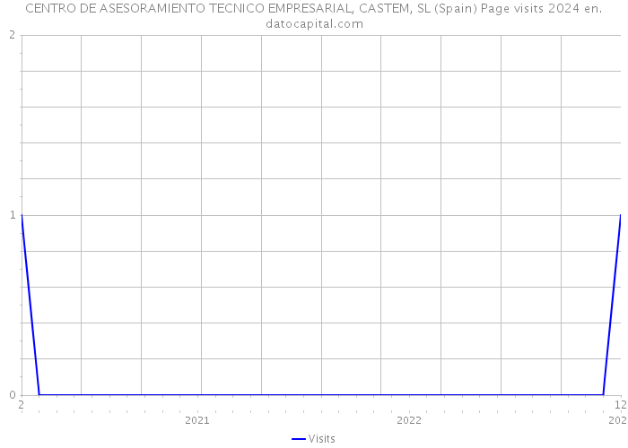 CENTRO DE ASESORAMIENTO TECNICO EMPRESARIAL, CASTEM, SL (Spain) Page visits 2024 