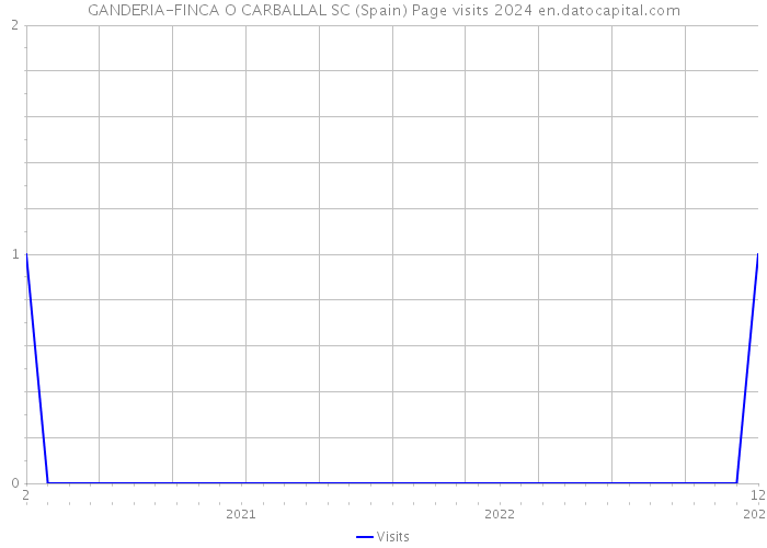 GANDERIA-FINCA O CARBALLAL SC (Spain) Page visits 2024 