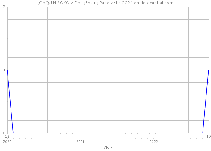 JOAQUIN ROYO VIDAL (Spain) Page visits 2024 