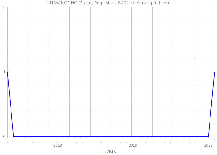 LIN WANGPING (Spain) Page visits 2024 