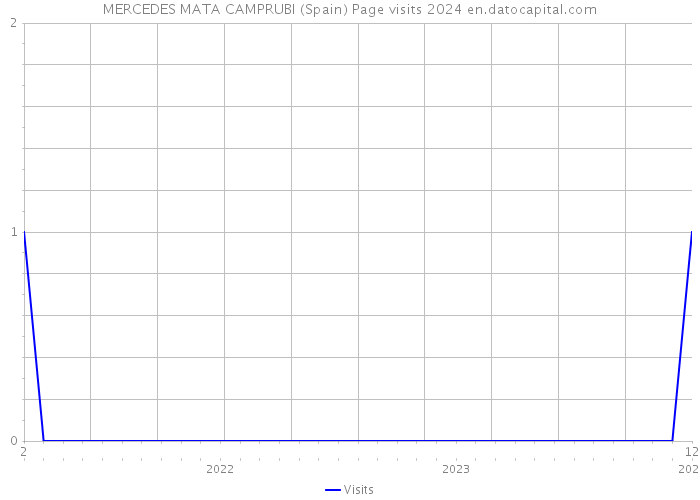 MERCEDES MATA CAMPRUBI (Spain) Page visits 2024 