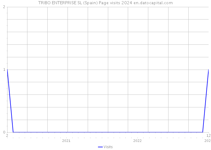 TRIBO ENTERPRISE SL (Spain) Page visits 2024 