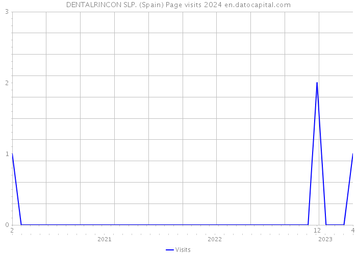 DENTALRINCON SLP. (Spain) Page visits 2024 
