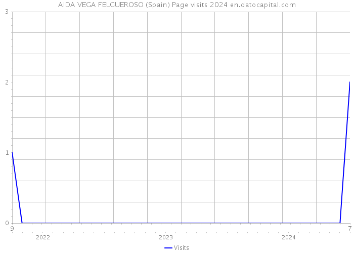 AIDA VEGA FELGUEROSO (Spain) Page visits 2024 