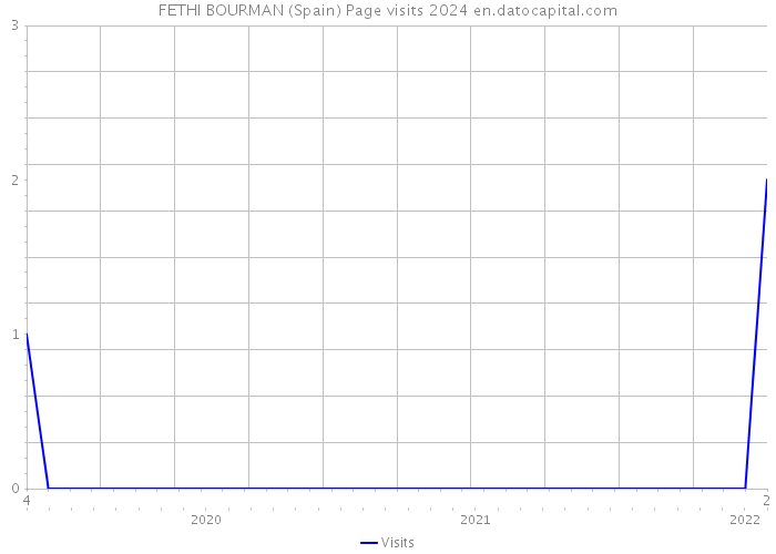FETHI BOURMAN (Spain) Page visits 2024 