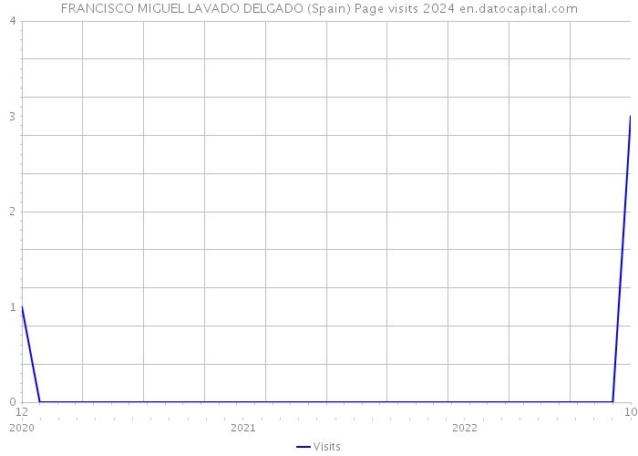 FRANCISCO MIGUEL LAVADO DELGADO (Spain) Page visits 2024 