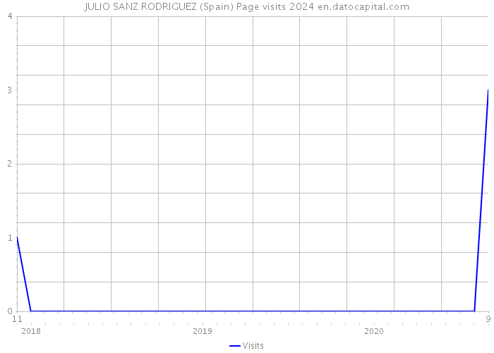 JULIO SANZ RODRIGUEZ (Spain) Page visits 2024 