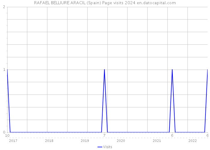 RAFAEL BELLIURE ARACIL (Spain) Page visits 2024 