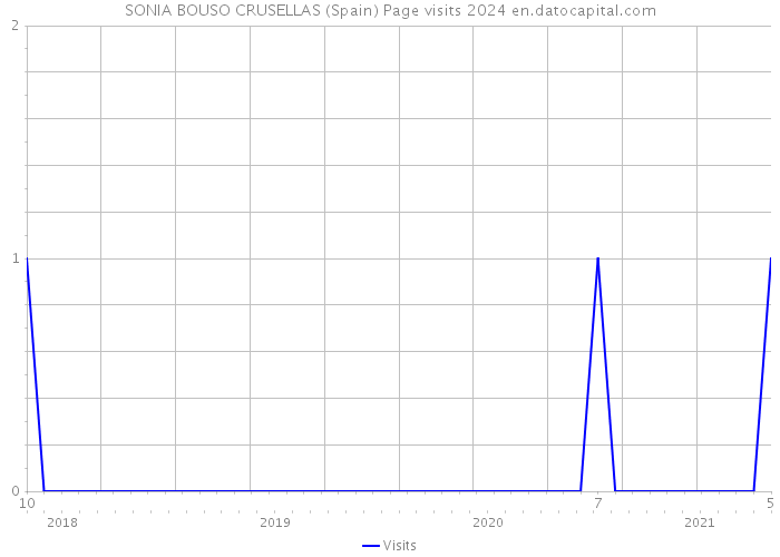 SONIA BOUSO CRUSELLAS (Spain) Page visits 2024 