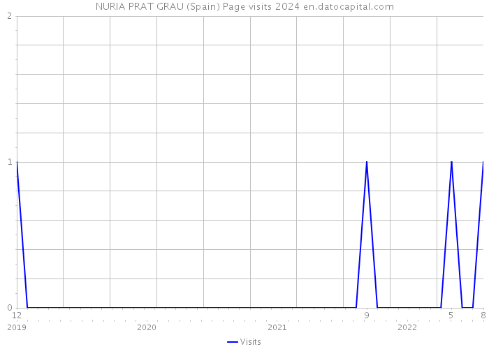 NURIA PRAT GRAU (Spain) Page visits 2024 