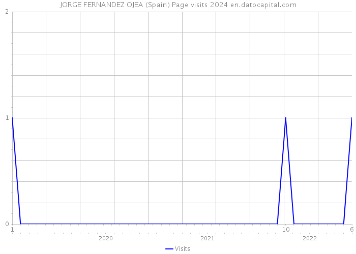 JORGE FERNANDEZ OJEA (Spain) Page visits 2024 