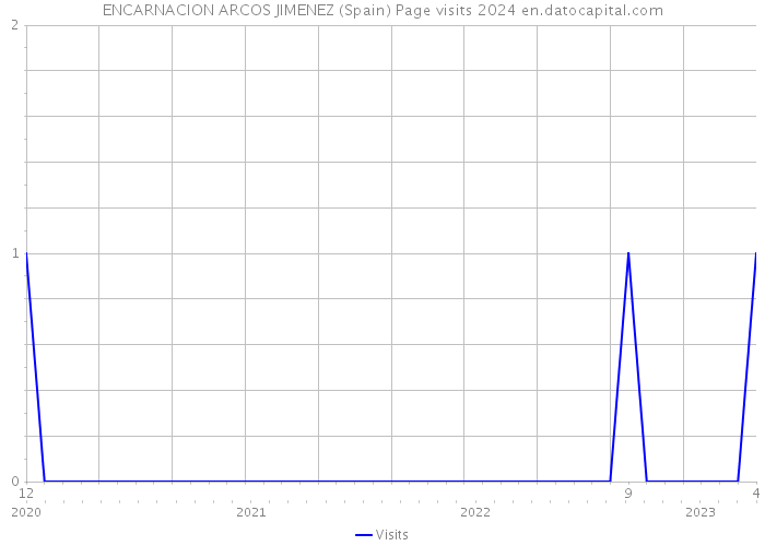 ENCARNACION ARCOS JIMENEZ (Spain) Page visits 2024 